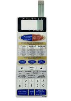 картинка Sharp FUNTKA902WRE0 сенсорная панель микроволновой печи (СВЧ) R-870B серый от магазина Интерком-НН