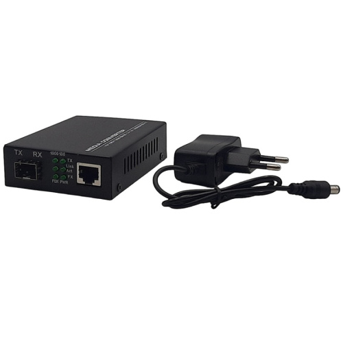 картинка Медиаконвертер MCSFP2-10/100/1000 RJ-45 10/100/1000 Мбит/с, с SFP-портом от магазина Интерком-НН