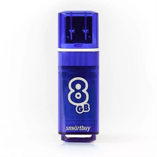 картинка Память USB 8GB SmartBuy Glossy темно-синий 3.0 (SB8GBGS-DB) от магазина Интерком-НН