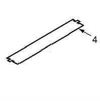 картинка Panasonic PSHR1264Z прозрачная пластина защиты описания клавиш для KX-T7730 от магазина Интерком-НН