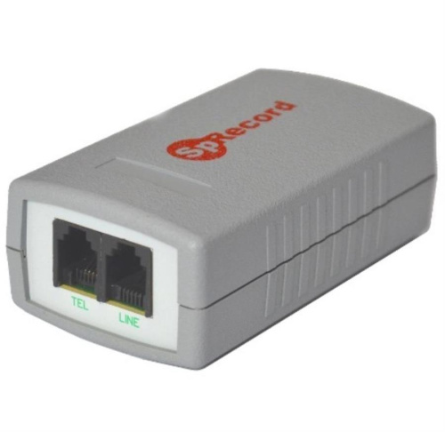 картинка SpRecord AU1 Адаптер записи телефонных разговоров на SD-карту памяти  от магазина Интерком-НН