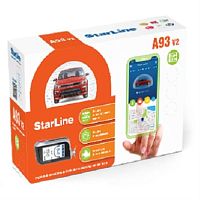 картинка StarLine A93 v2 2CAN+2LIN автосигнализация с автозапуском дальностью оповещения до 2000 метров от магазина Интерком-НН
