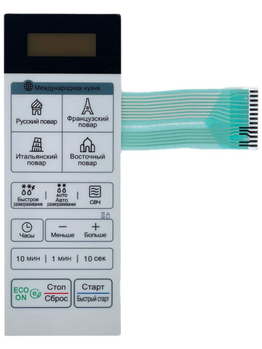 картинка LG MFM62977104 Сенсорная панель управления СВЧ MS20R42D белый от магазина Интерком-НН