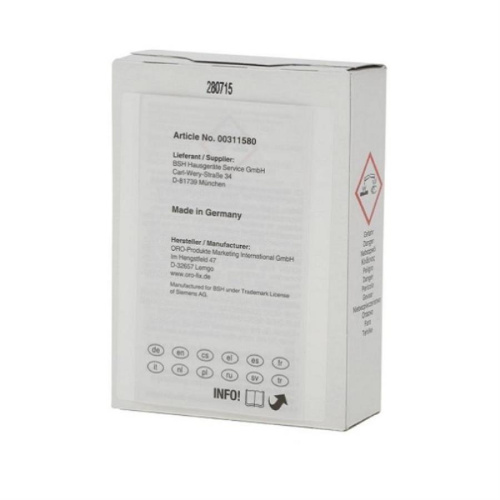 картинка Bosch 00311580 Средство для очистки посудомоечных машин, 200г от магазина Интерком-НН фото 3