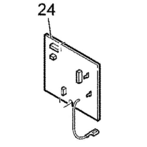 картинка Panasonic ADR31E166 (DR31E166)  плата питания (P.C.B board B ass'y) хлебопечки  SD-2501, SD-2511 от магазина Интерком-НН фото 2