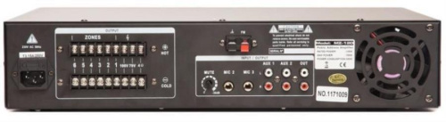 картинка Трансляционный усилитель ROXTON MZ-120 120 Вт, 6 зон, USB от магазина Интерком-НН фото 2
