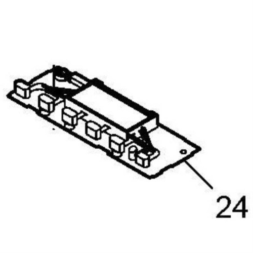 картинка Panasonic ADR40K160 плата дисплея и управления (P.C.Board A assy) хлебопечки SD-257 от магазина Интерком-НН фото 3