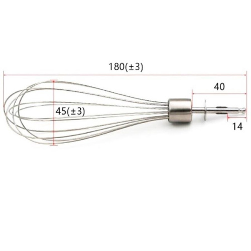 картинка Венчик без редуктора 4189652-CH для блендера Braun MQ505, MQ520, MQ525, MQ5035, MQ5037, MQ5045 от магазина Интерком-НН фото 2
