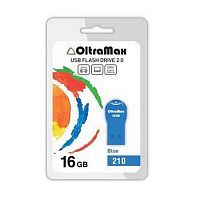 картинка Память USB 16Gb OltraMax 210 синий (OM16GB210-Blue) от магазина Интерком-НН