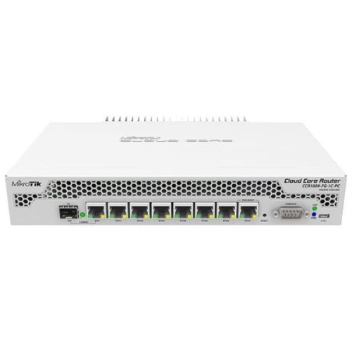 картинка MikroTik Cloud Core Route CCR1009-7G-1C-PC марштутизатор от магазина Интерком-НН