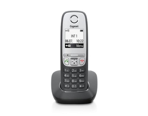 картинка Трубка доп. Dect Gigaset A415H HSB RUS черный для A415 от магазина Интерком-НН
