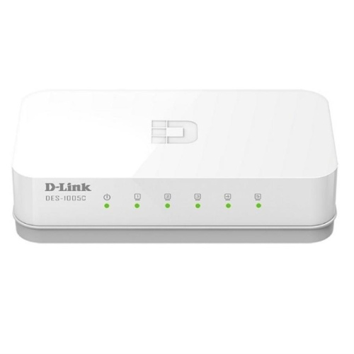 картинка D-Link DES-1005C/A1A Неуправляемый коммутатор с 5 портами 10/100Base-TX и функцией энергосбережения от магазина Интерком-НН фото 4