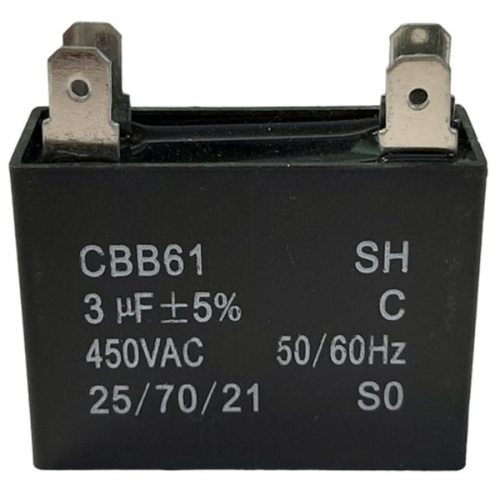 изображение Пусковой конденсатор CBB61 3мкф, 450В для кондиционера магазин Компании Интерком-НН картинка Пусковой конденсатор CBB61 3мкф, 450В для кондиционера от магазина Интерком-НН