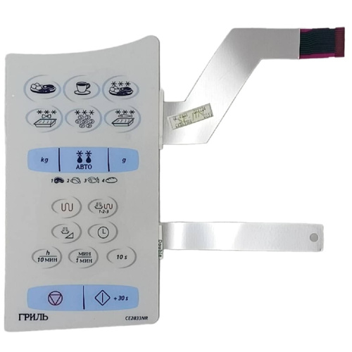 картинка Samsung DE34-00018J Сенсорная панель.мембрана для микроволновой, СВЧ печи CE2833NR/BWT, пиктограммы от магазина Интерком-НН фото 2