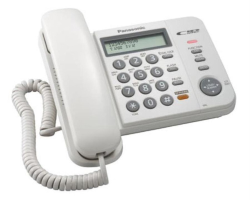 изображение Проводной телефон Panasonic KX-TS2358RUW, цвет белый магазин Компании Интерком-НН фото 3 картинка Panasonic KX-TS2358RUW проводной телефон, цвет белый от магазина Интерком-НН фото 3