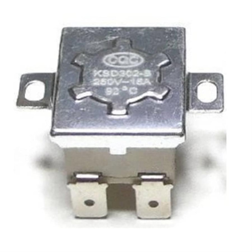картинка KSD302-S 92°C Термостат 20A/250V с принудительным включением, с двойной защитой от магазина Интерком-НН