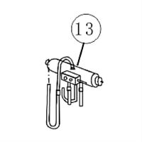 картинка Panasonic CWB001024J Четырехходовой клапан внешнего блока кондиционера CU-YE9MKE  от магазина Интерком-НН