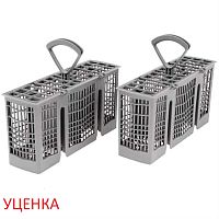 картинка Bosch 00418280 Уценка корзина двойная для столовых приборов, 6 секций, для посудомоечной машины от магазина Интерком-НН