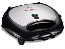 картинка Сэндвичница Moulinex Break Time SW611812 700Вт серебристый/черный от магазина Интерком-НН