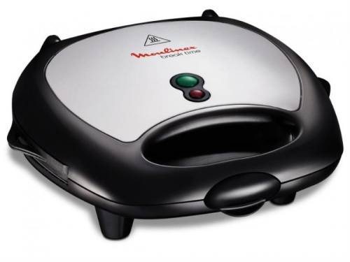 картинка Сэндвичница Moulinex Break Time SW611812 700Вт серебристый/черный от магазина Интерком-НН