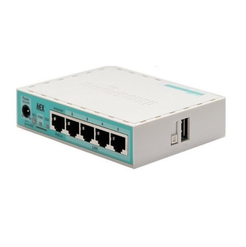 картинка RB750Gr3, Routerboard 750 hEX 5xport LAN Router, MikroTik маршрутизатор от магазина Интерком-НН