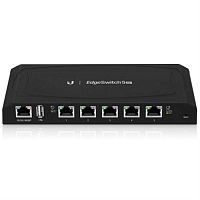 картинка Ubiquiti EdgeSwitch 5XP Управляемый коммутатор 5х10/100/1000 Ethernet от магазина Интерком-НН