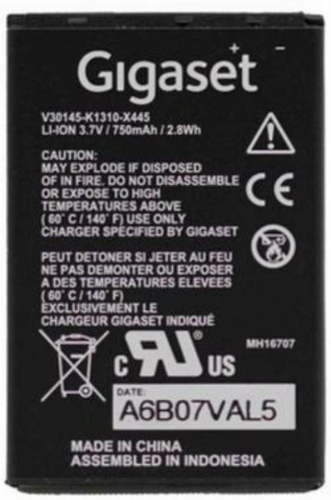 картинка Аккумулятор Gigaset SL400H 750mAh for DECT от магазина Интерком-НН фото 3