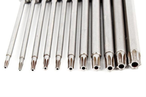 картинка Набор магнитных бит Torx 100мм, 1/4" 11шт T6, T7, T8, T9, T10, T15, T20, T25, T27, T30, T40 от магазина Интерком-НН фото 2