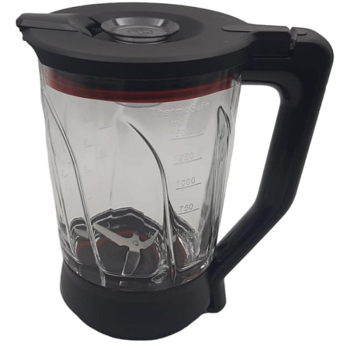 картинка Bosch 11045253 чаша (кувшин) стеклянная в сборе 1500мл для блендера MMB6382M/01  от магазина Интерком-НН