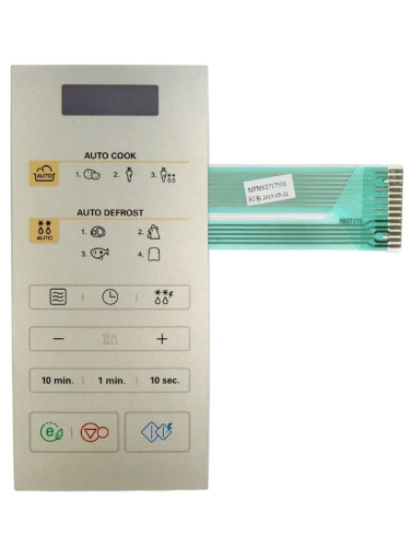 картинка LG MFM62717501 Сенсорная панель управления, мембрана для микроволновой печи, СВЧ MS2042U белый от магазина Интерком-НН