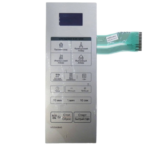 картинка LG MFM62938502 Сенсорная панель управления СВЧ MS2343BAD от магазина Интерком-НН