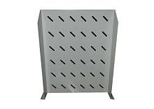 картинка Консоль для стойки 2U глубина 580, серая от магазина Интерком-НН