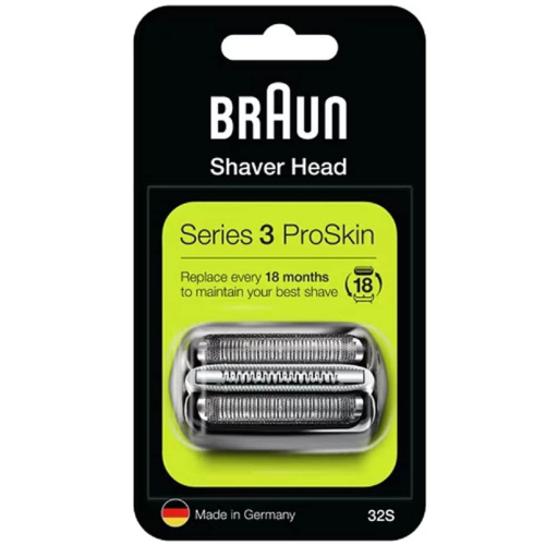картинка Braun 81483732 (81633297,81686070) Сеточка для электробритвы Braun 3 серии (32S) от магазина Интерком-НН