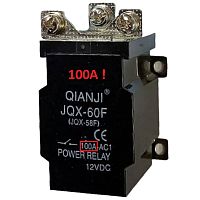 картинка Силовое реле Qianji JQX-60F-A (JQX-58F) управление 12В, контакты 250В 100А от магазина Интерком-НН