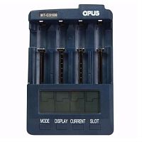 картинка Opus BT-C3100 v2.2 Универсальное зарядное устройство на 4 аккумулятора Ni-Cd / Ni-Mh и Li-Ion от магазина Интерком-НН