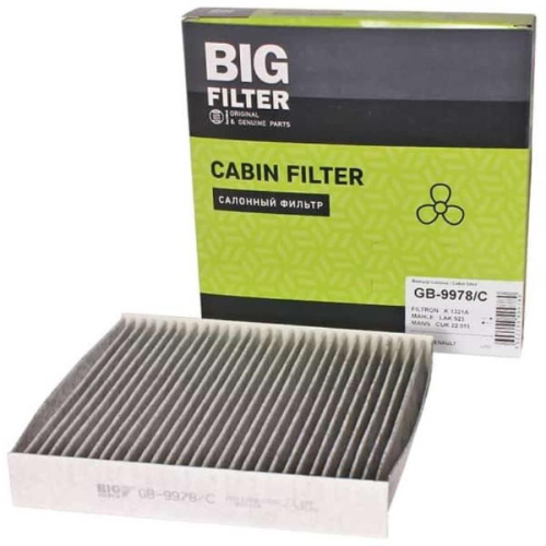 картинка Big Filter GB-9978/C фильтр салона для автомобиля Lada Vesta, X-Ray, Renault от магазина Интерком-НН