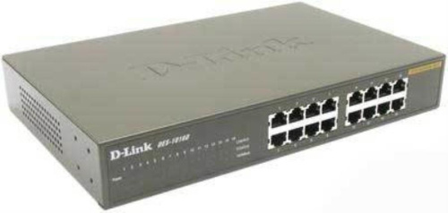 картинка D-Link DES-1016D Неуправляемый коммутатор с 16 портами 10/100BASE-TX  от магазина Интерком-НН