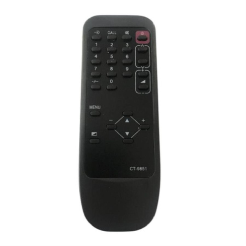 картинка Huayu CT-9851 (13632) Пульт дистанционного управления (ПДУ) для телевизора Toshiba CT-9851 от магазина Интерком-НН