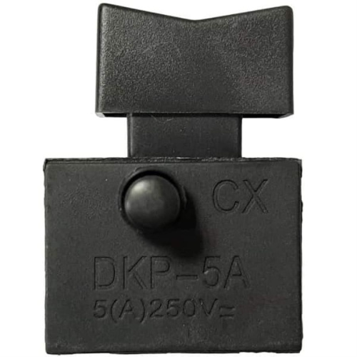 картинка Выключатель-бочонок малый DKP-5A (164) с фиксатором 5A, 250V для электроинструмента  от магазина Интерком-НН