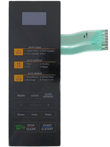 картинка LG MFM62837101, H628371 Сенсорная панель управления СВЧ от магазина Интерком-НН фото 2