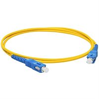 картинка Патч-корд оптический (optic patch cord) SC/UPC-SC/UPC SM 9/125мкм одномодовый (simplex) 2 метра от магазина Интерком-НН