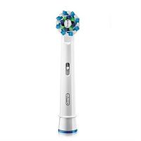картинка Braun Oral-B EB50-1 Насадка Cross Action (белая) для зубной щетки от магазина Интерком-НН