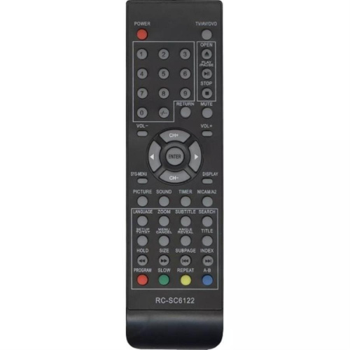 изображение Huayu RC-SC6122 (18507) пульт дистанционного управления (ПДУ) для телевизора магазин Компании Интерком-НН картинка Huayu RC-SC6122 (18507) пульт дистанционного управления (ПДУ) для телевизора от магазина Интерком-НН
