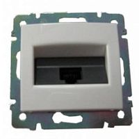 картинка 774230 Модуль розетки информационной 1хRJ45, кат. 6, с захватами, UTP, белый, Valena Legrand от магазина Интерком-НН