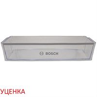 картинка Bosch УЦЕНКА 17000034 полка (балкон) на дверь 474x129x100мм для холодильника от магазина Интерком-НН