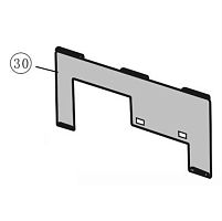 картинка Panasonic CWH361120 установочная пластина для внутреннего блока кондиционера CS-YW7MKD, 9MKD, 12MKD от магазина Интерком-НН