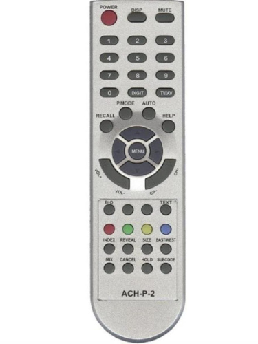 изображение Huayu ACH-P-2 (9291) пульт дистанционного управления (ПДУ) для телевизора магазин Компании Интерком-НН картинка Huayu ACH-P-2 (9291) пульт дистанционного управления (ПДУ) для телевизора от магазина Интерком-НН