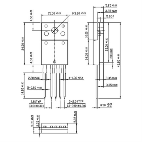 изображение 5Q12656 (1203-002257 A) микросхема магазин Компании Интерком-НН фото 2 картинка 5Q12656 (1203-002257 A) микросхема от магазина Интерком-НН фото 2