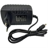 картинка Сетевое зарядное устройство, разъем 4.0мм, 12В, 2000mAh (черный) с кабелем 1 метр от магазина Интерком-НН