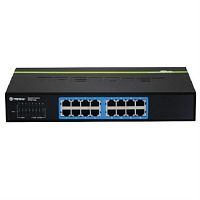 картинка TRENDnet TEG-S16Dg БУ Неуправляемый коммутатор 16 портов 10/100/1000Mbps Auto-MDIX (RJ-45) от магазина Интерком-НН